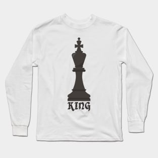 Chess King Long Sleeve T-Shirt